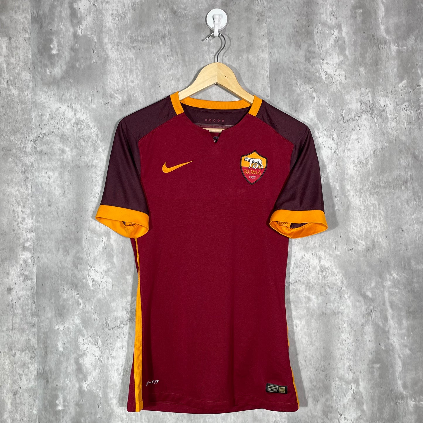 Maillot Roma 2015/16 Home Authentic Player Issue - Petit