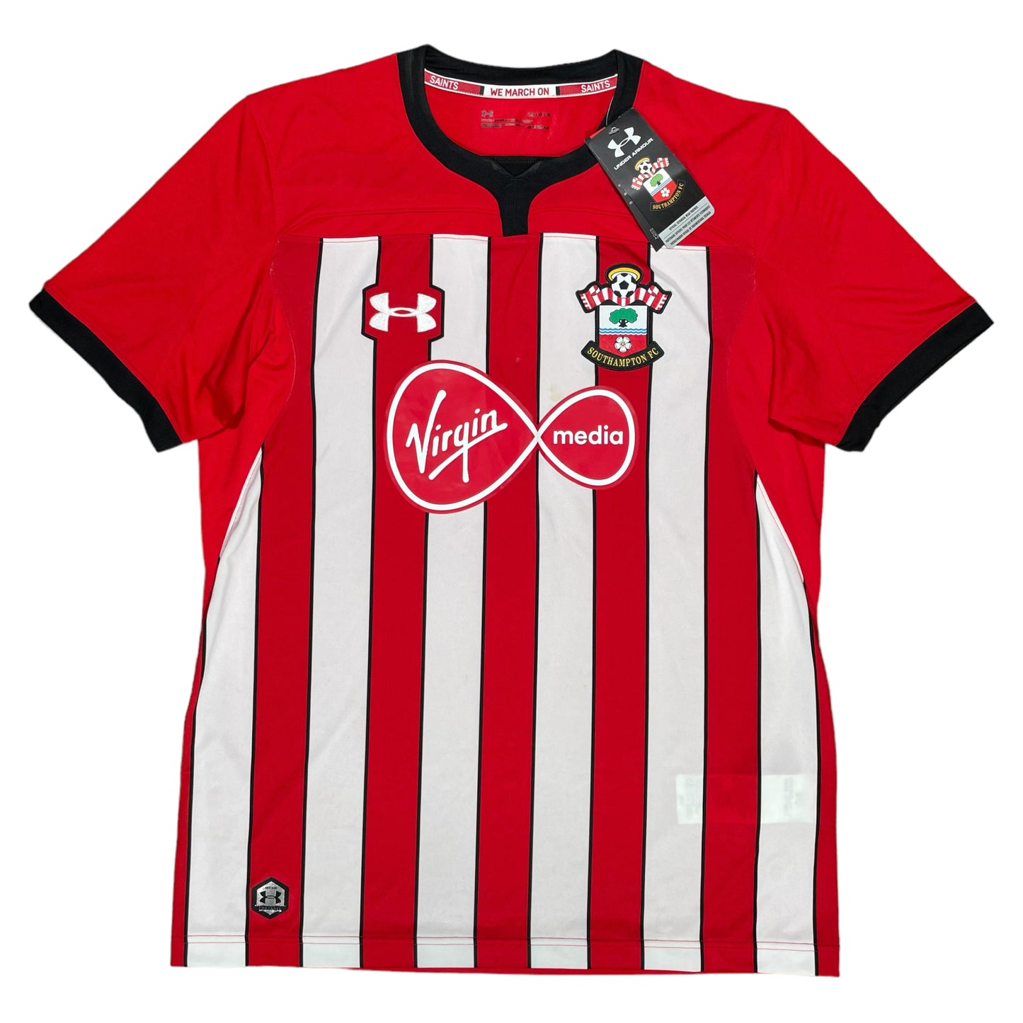 Southampton 2018/19 Home Shirt  BNWT - Large