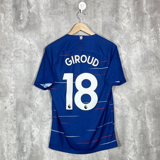 Chelsea 2018/19 Home Shirt Giroud #18 - Small