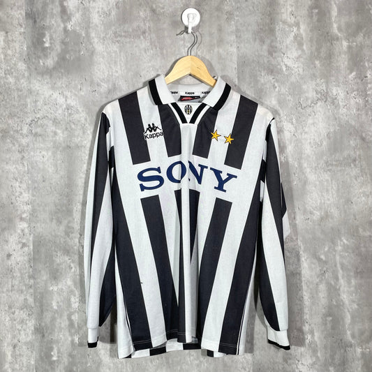Juventus 1995/96 Home L/S Shirt - Large