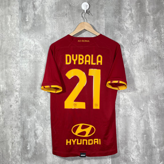 Roma 2021/22 Home Shirt Dybala #21 - Medium