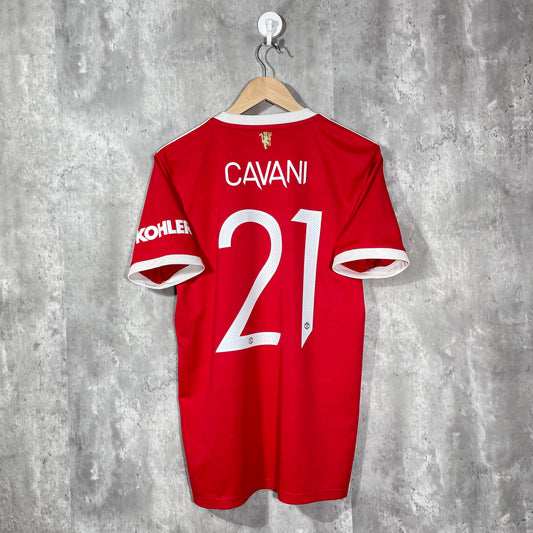Manchester United 2021/22 Home Shirt Cavani #21 - Medium