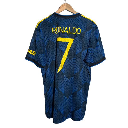 RONALDO #7 Manchester United Third Away Jersey 2021/22 - Long